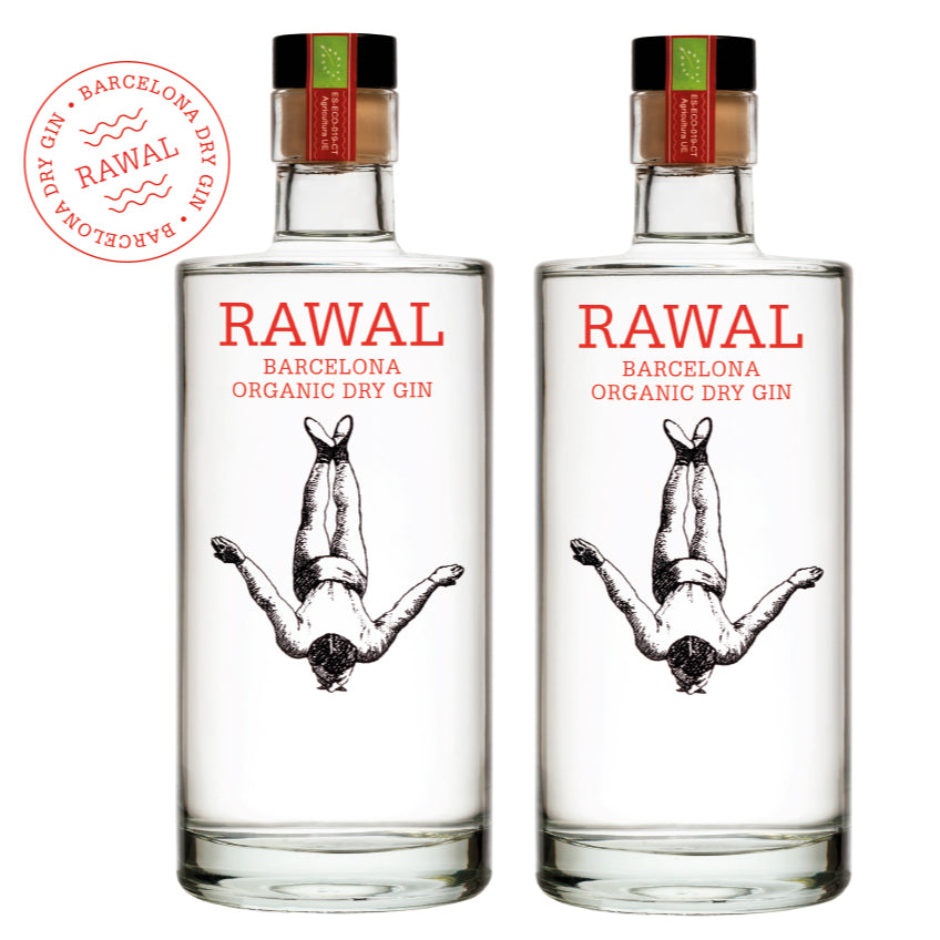RAWAL <br />BARCELONA ORGANIC DRY GIN <br />Pack de 2 botellas image 0